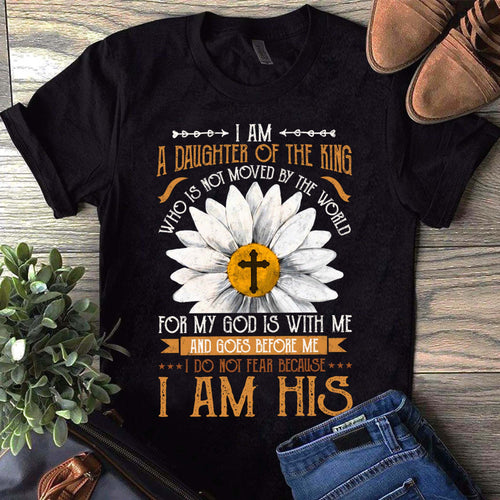 Jesus - Daisy Flower - I am a daughter of the king - Apparel