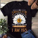 Jesus - Daisy Flower - I am a daughter of the king - Apparel