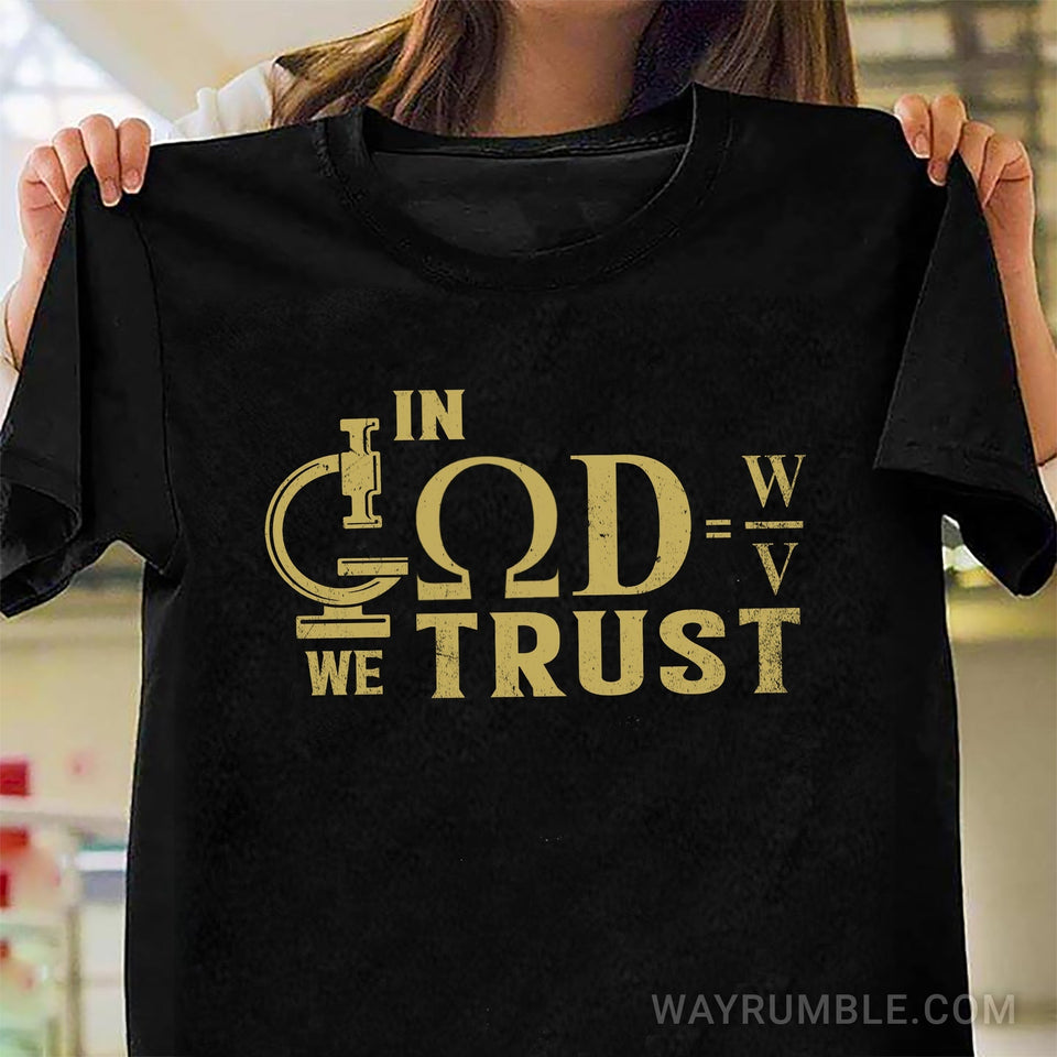 In God we trust - Jesus Apparel