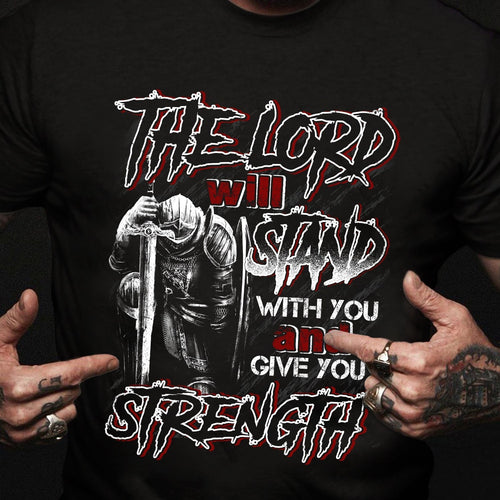 Jesus- The lord will stand with you - Apparel