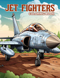 Jet Fighters 30 Pages Printable Coloring Book