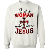 Just a woman who loves Jesus - Jesus Apparel