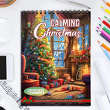 LBKHOUSE Calming Christmas Coloring Book for Adult