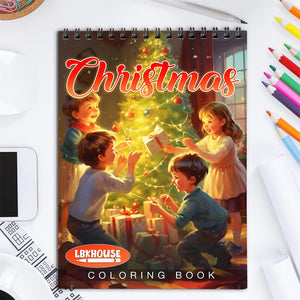 LBKHOUSE Christmas Coloring Book for Adult