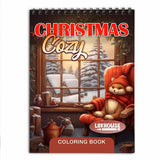 LBKHOUSE Christmas Cozy Coloring Book for Adult