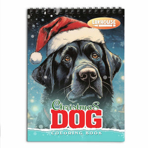 LBKHOUSE Christmas Dog Coloring Book for Adult