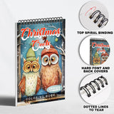 LBKHOUSE Christmas Owls Coloring Pages for Adult