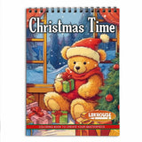 LBKHOUSE Christmas Time Coloring Book For Adults