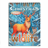 LBKHOUSE Christmas Wild Life Coloring Book For Adults