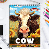 LBKHOUSE Cow Coloring Book for Adult