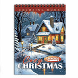 LBKHOUSE Cozy Christmas Coloring Book for Adults
