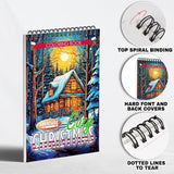 LBKHOUSE Cozy Christmas Coloring Pages for Adults