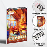 LBKHOUSE Cozy Christmas Coloring Pages for Adults