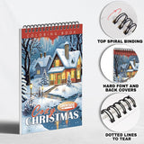 LBKHOUSE Cozy Christmas Coloring Pages for Adults
