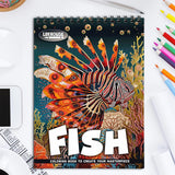 LBKHOUSE Fish Coloring Book for Adult