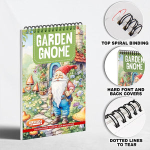 LBKHOUSE Garden Gnomes Coloring Pages for Adult