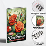 LBKHOUSE Roses Flowers Coloring Pages for Adults