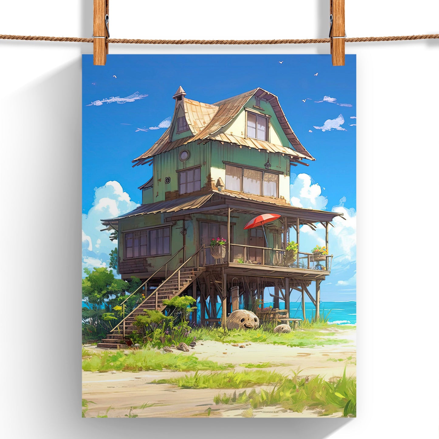 Relaxing House Style Poster