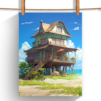 Relaxing House Style Poster