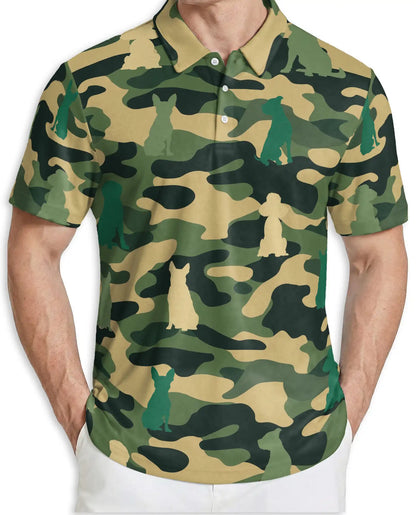 Spinone Italiano Camo Polo Shirt Dog Lover Gift | Azhobbyshop