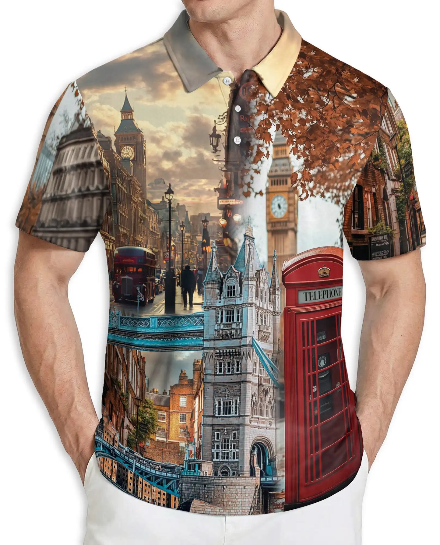 London Landmark Travel Polo Shirt | Azhobbyshop
