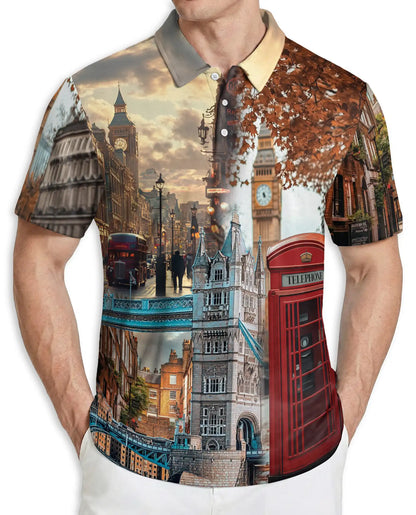 London Landmark Travel Polo Shirt | Azhobbyshop
