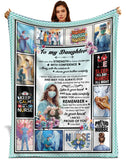 Personalized Nurse Blanket for Daughter From Mom – Custom Nurse Gift