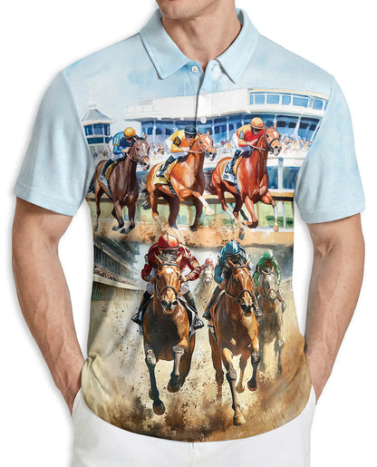 Limited Edition Horse Racing Polo Shirt | Azhobbyshop