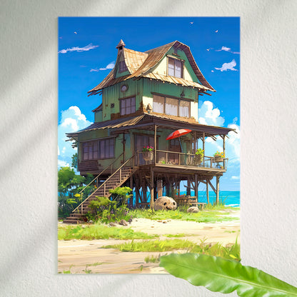 Relaxing House Style Poster