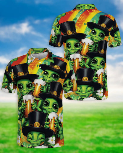 St. Patrick Alien Beer Polo Shirt | Azhobbyshop