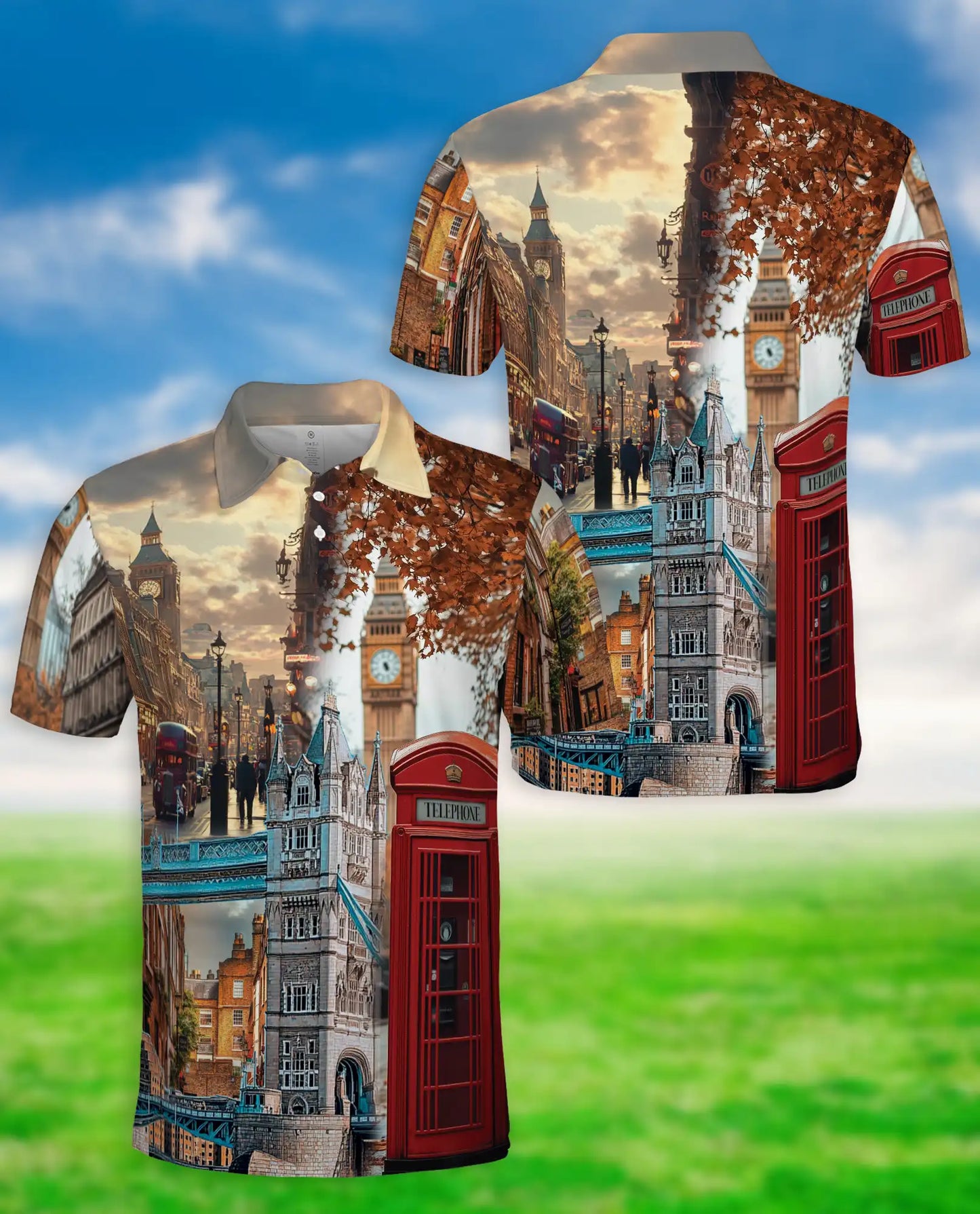 London Landmark Travel Polo Shirt | Azhobbyshop