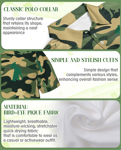 Spinone Italiano Camo Polo Shirt Dog Lover Gift | Azhobbyshop