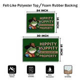 Funny Frog Cowboy Doormat – Sarcastic Welcome Mat