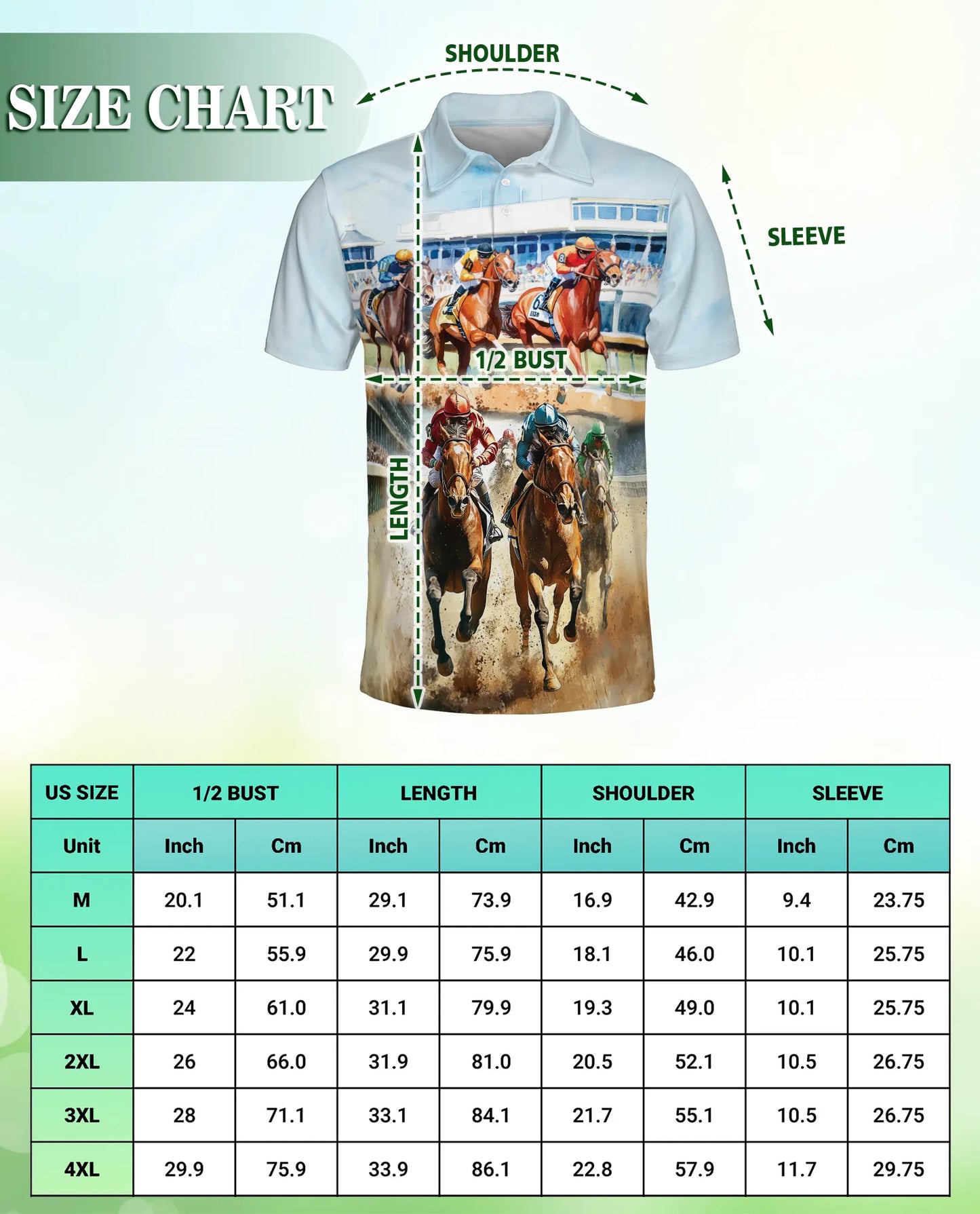 Limited Edition Horse Racing Polo Shirt | Azhobbyshop