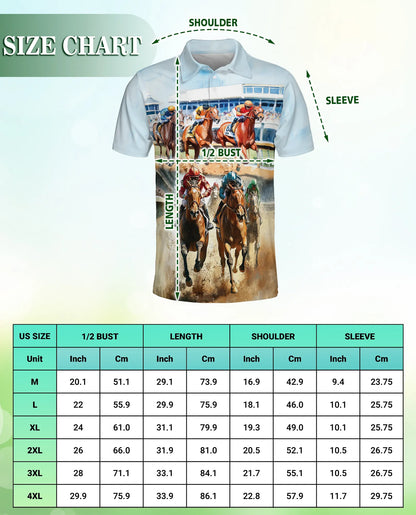 Limited Edition Horse Racing Polo Shirt | Azhobbyshop