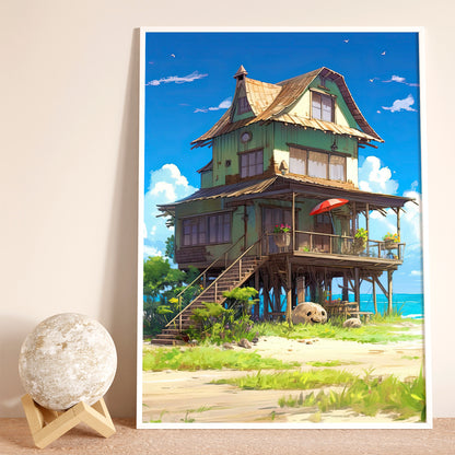 Relaxing House Style Poster