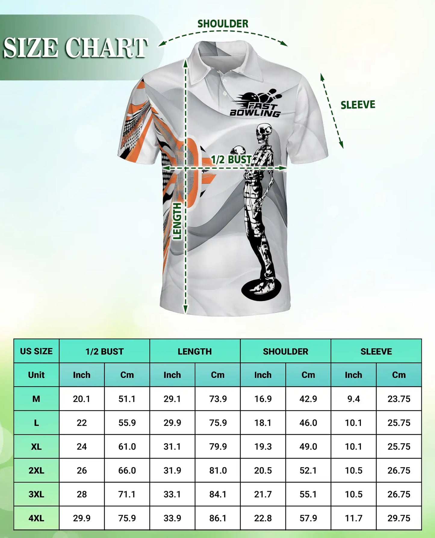 Skeleton Bowling Polo Shirt – Funny Skull Bowler Graphic | Azhobbyshop