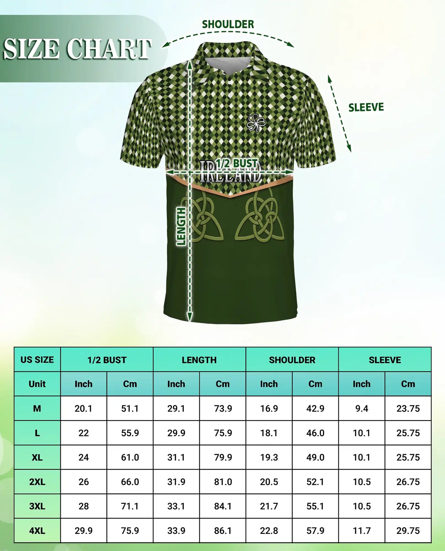 Ireland Polo Shirt – Celtic Knot Irish Pride Style | Azhobbyshop
