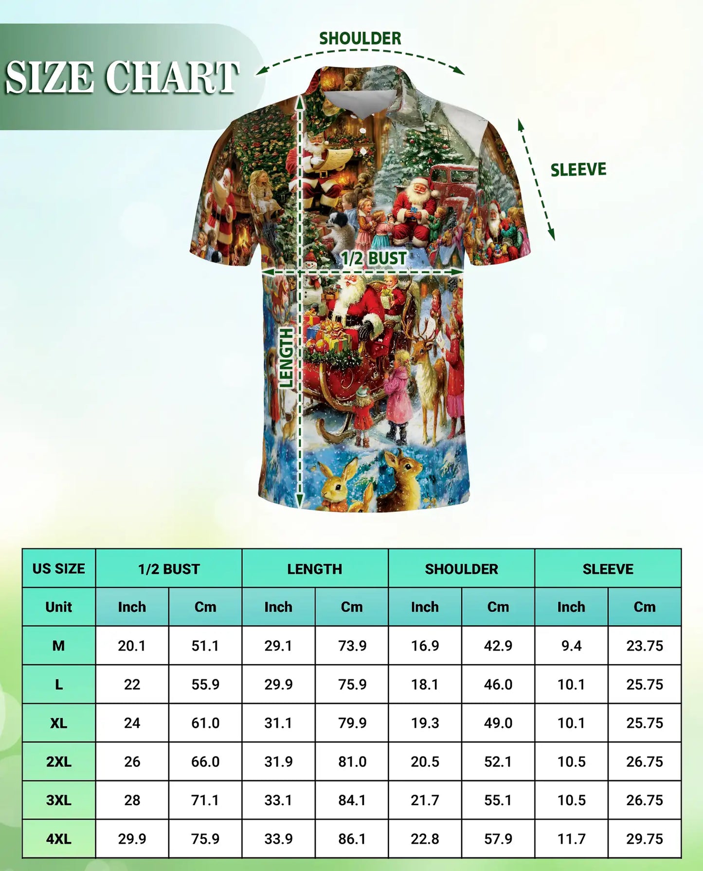 Santa Is Delivering Love Christmas Polo Shirt | Azhobbyshop