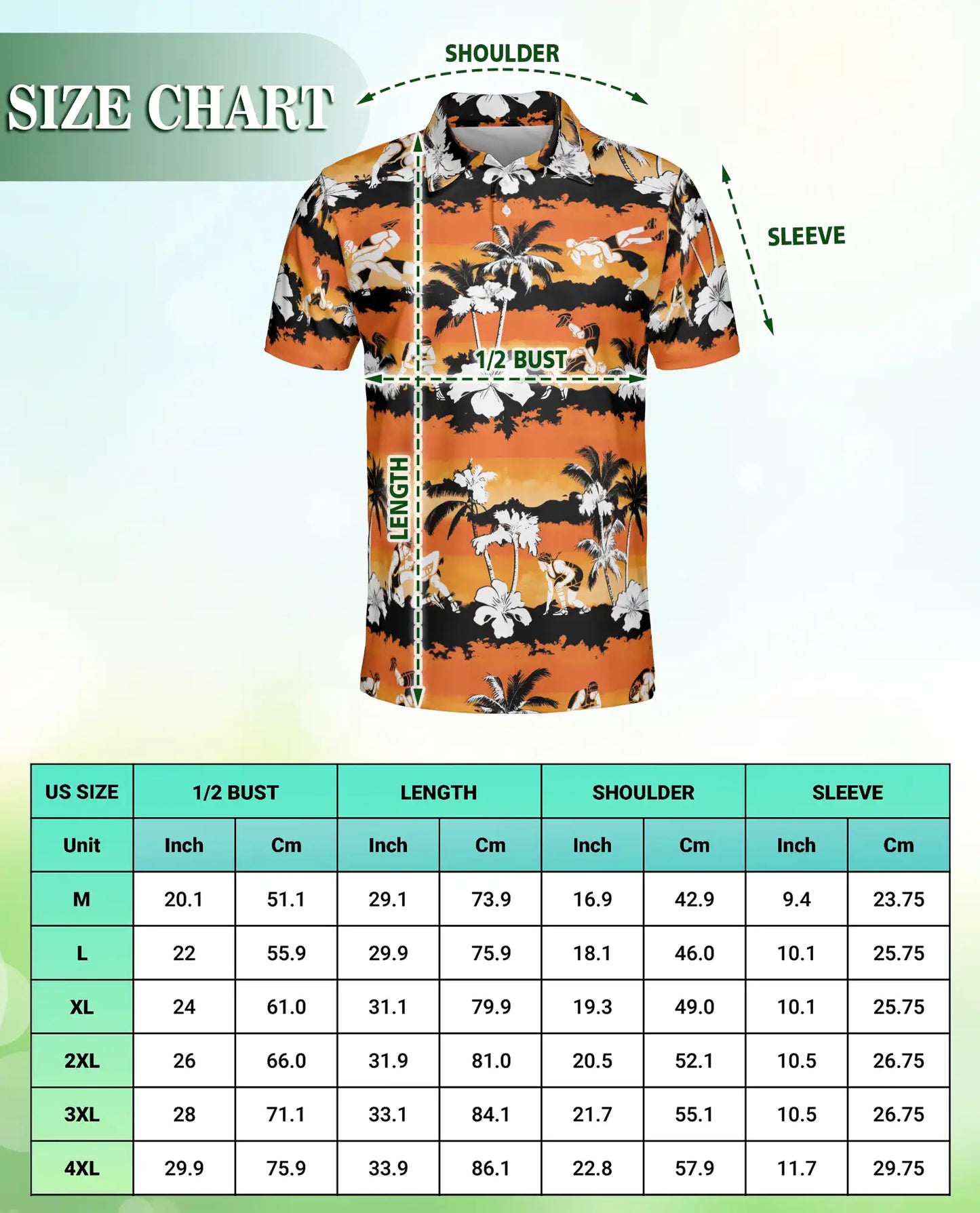Wrestling Hawaiian 3D Polo Shirt for Men – Funny Tropical Beach Style | Azhobbyshop