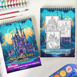 Magnificent Castle Spiral Bound Coloring Book: Dive into 30 Imaginative Coloring Pages, Capturing the Imagination and Wonder of Castles as Epic Centers of Adventure