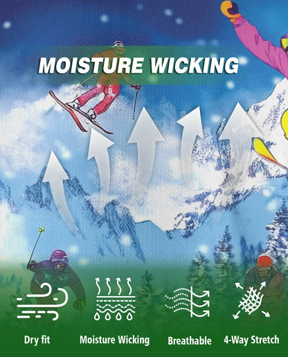 Go Skiing This Winter Polo Shirt 3D-Tropical Style | Azhobbyshop