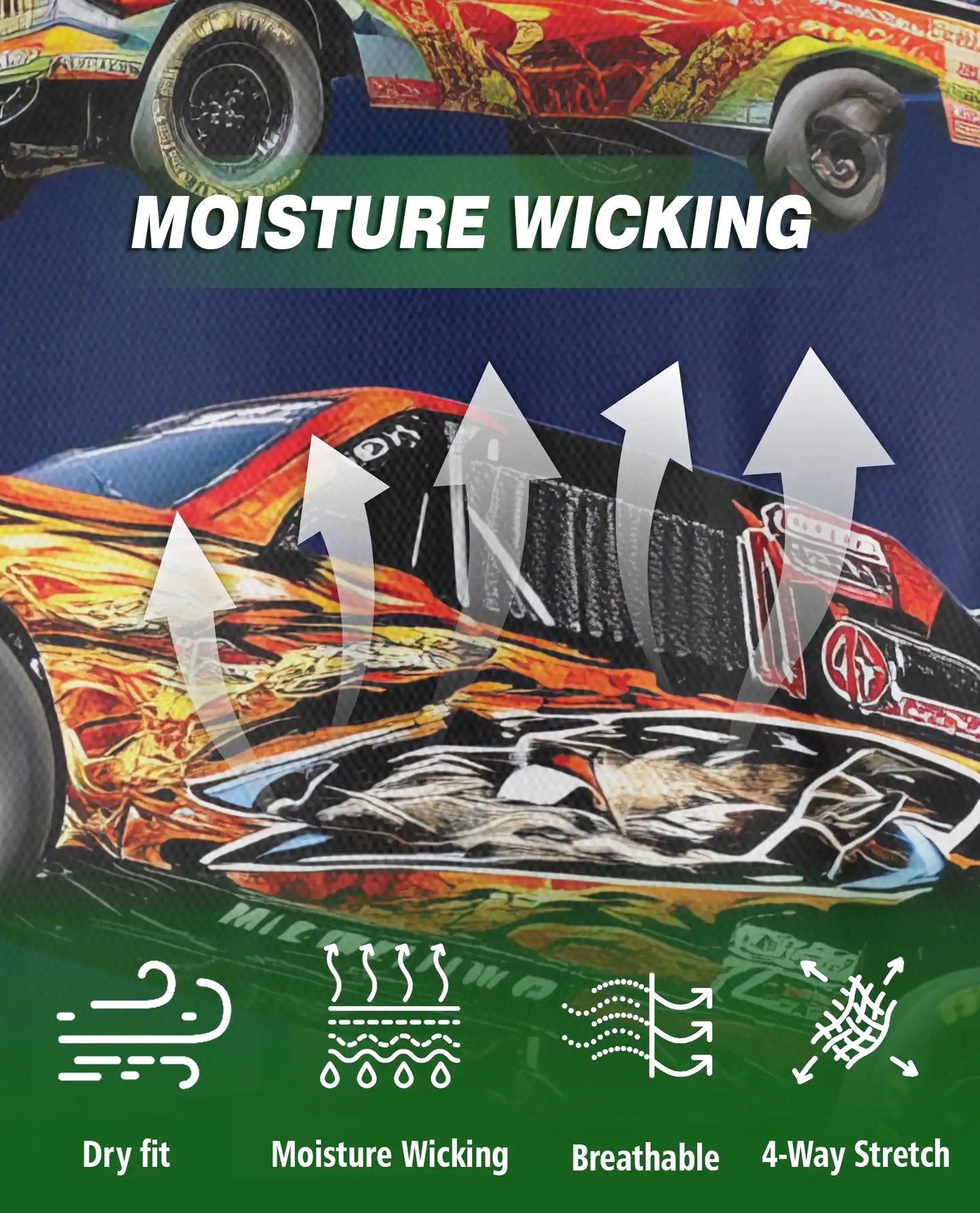 Dirt Track Racing Hawaiian Polo Shirt – Off Road Truck Racing Shirt | Azhobbyshop