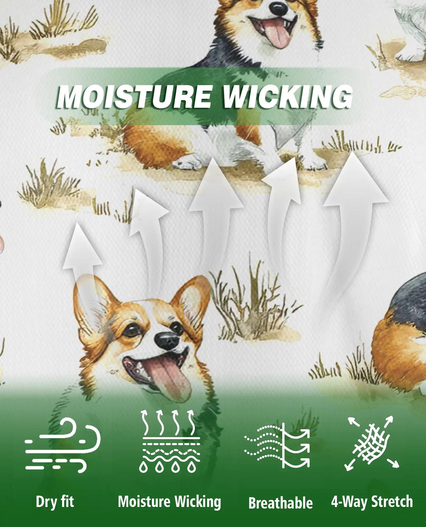 Corgi Dog Polo Shirt -Cute Dog Lover Gift Style | Azhobbyshop