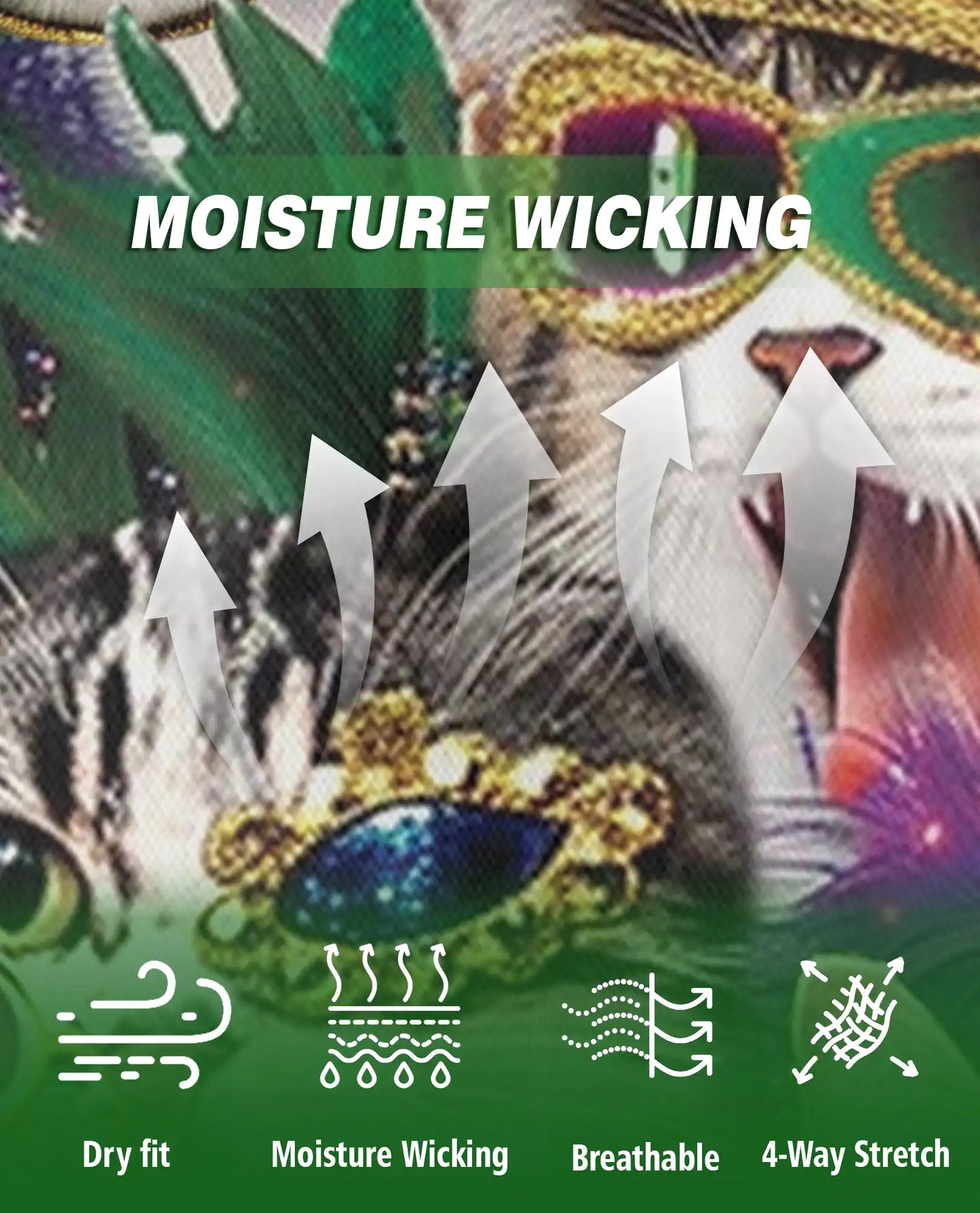 Cats Mardi Gras Mask Polo Shirt | Azhobbyshop