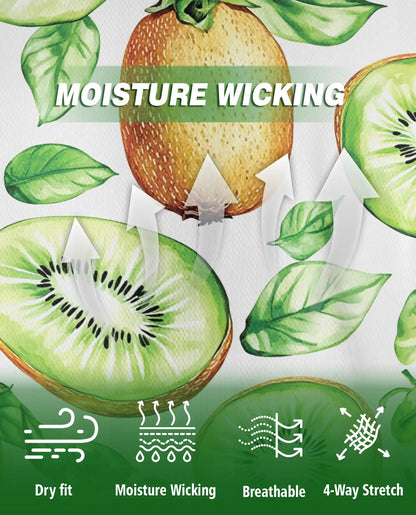 Kiwi Fruit 3D Polo Shirt for Men – Fresh Tropical Summer Style | Azhobbyshop