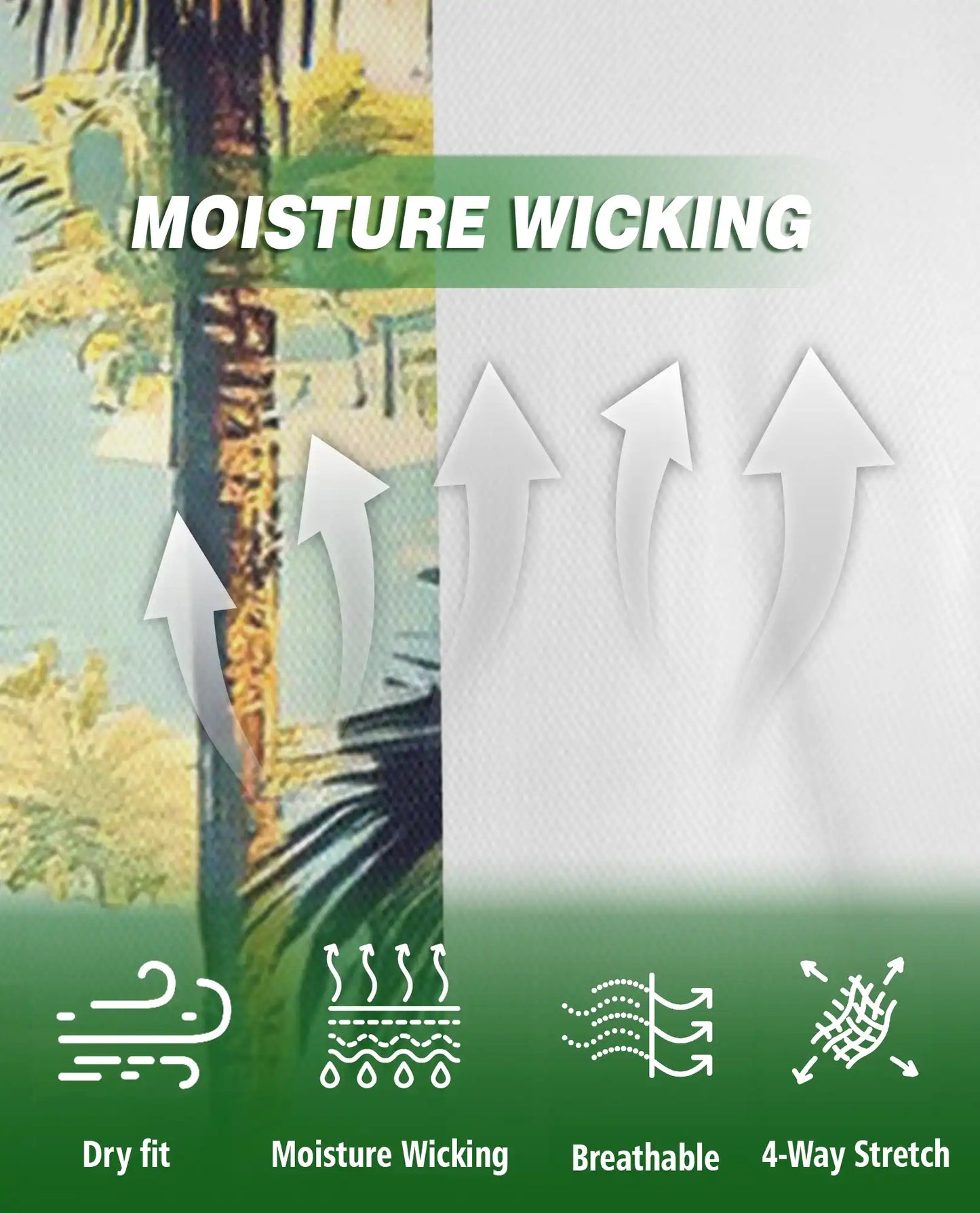 Tropical Hawaiian Palm Tree Polo Shirt | Azhobbyshop