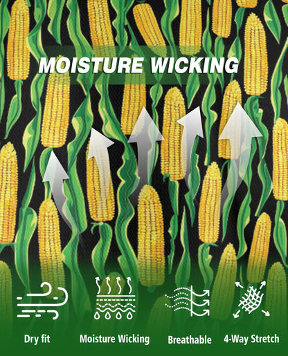 Corn Polo Shirt – Farm Fresh Maize Pattern 3D Print | Azhobbyshop