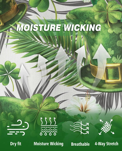 Ireland Green Hat Polo Shirt – Shamrock Clover St. Patrick’s Style | Azhobbyshop