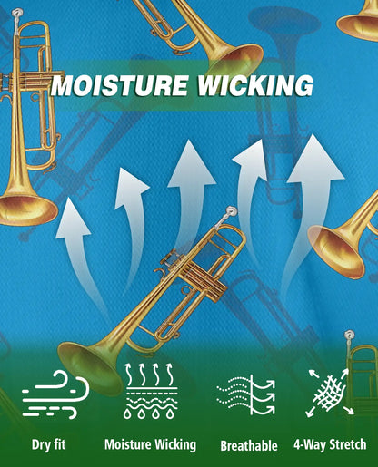 Trombone Polo Shirt – Musician Jazz Band Style | Azhobbyshop